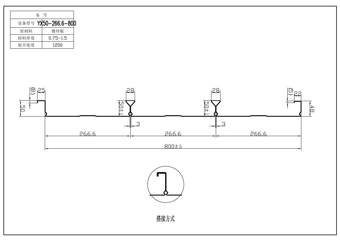 樓承板介紹對于材料的后期加工處理